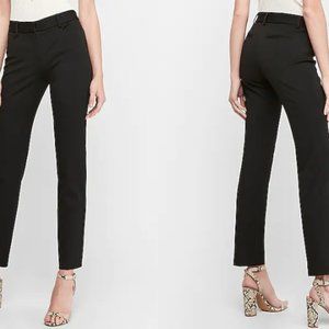 EXPRESS COLUMNIST MID RISE ANKLE PANTS
